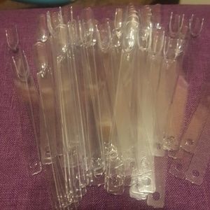 Nail polish sample sticks